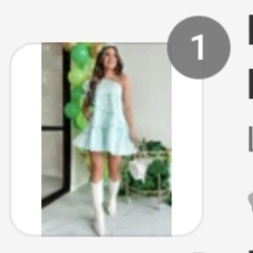 NanaMacs Light Blue Dress